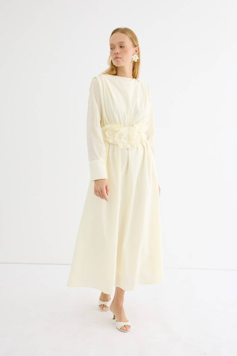 Hera Elbise Soft Sarı - 10